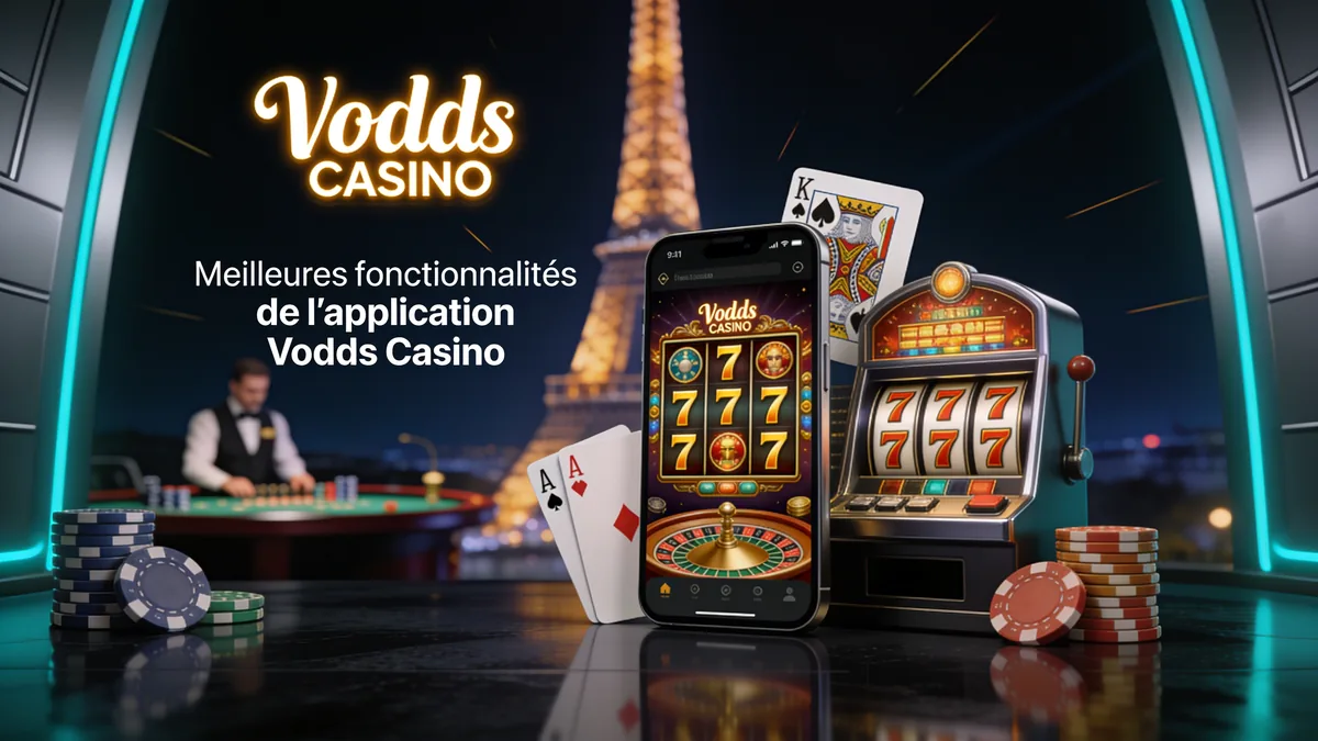 Meilleures fonctionnalités de l'application Vodds Casino — vodds casino en France